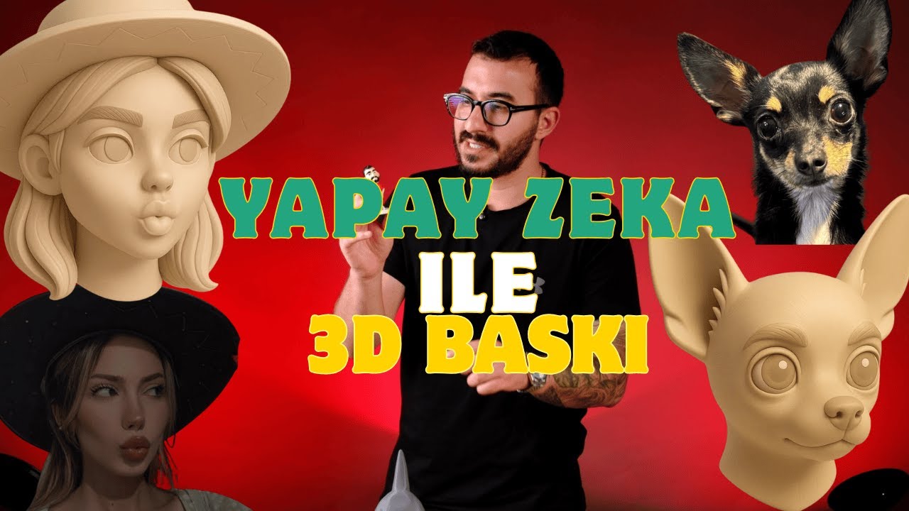 3D Yazıcılar İçin Yapay Zeka! Üret Para Kazan! #StlFlixAi
