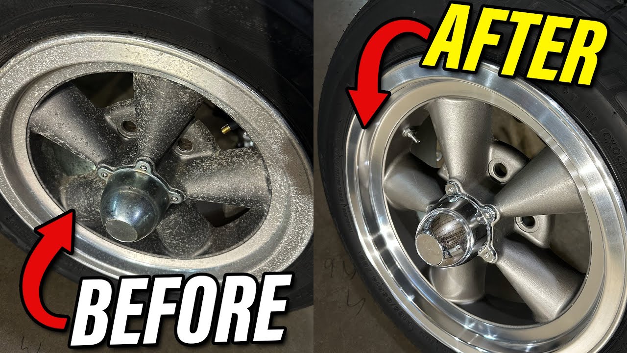 How to RESTORE Aluminum Wheels 🛞 Crazy Before + After!