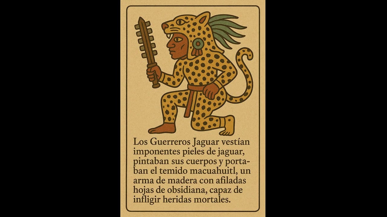 Los temibles Guerreros Jaguar del Imperio Azteca.