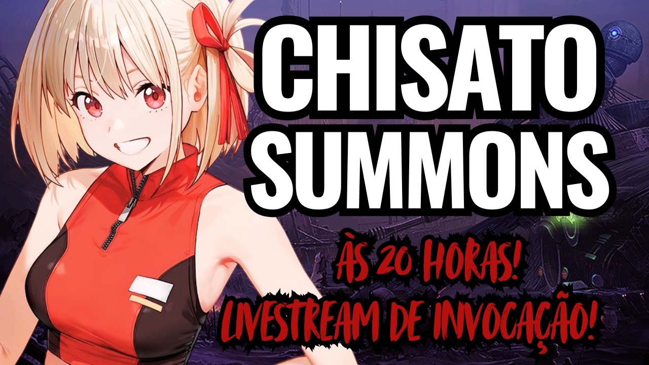 CHISATO SUMMONS! COMEÇA A COLLAB DE LYCORIS RECOIL! | NIKKE: Goddess of Victory #nikke
