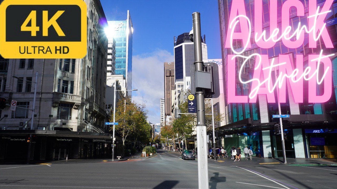Walk in Downtown Auckland | Queen Street in 2025 | 4K
