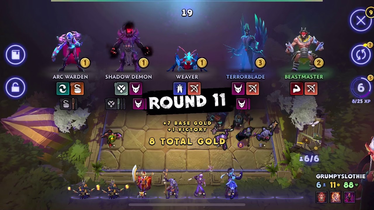 Dota Underlords episode 24 - Dota Auto Chess - Valve mobile Gameplay (iOS, Android, Steam)