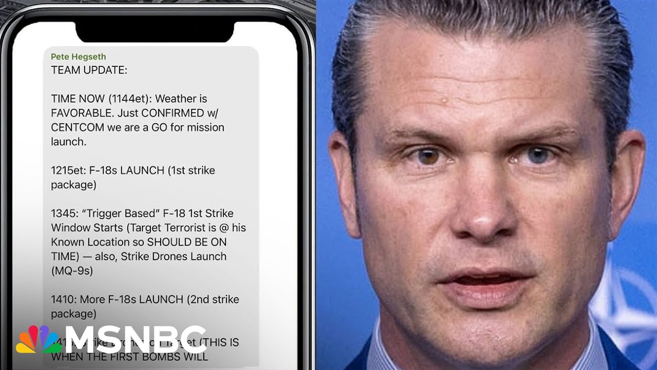 ‘Would’ve been kicked out of the military’: former Air Force pilot reacts to Signal-gate