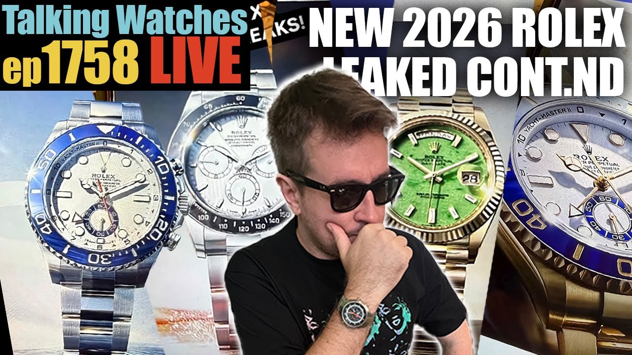 🚨 NEW ROLEX 2026 LEAKED! Yacht-Master II, Jade Day-Date & Panda! Talking Watches | ep1757