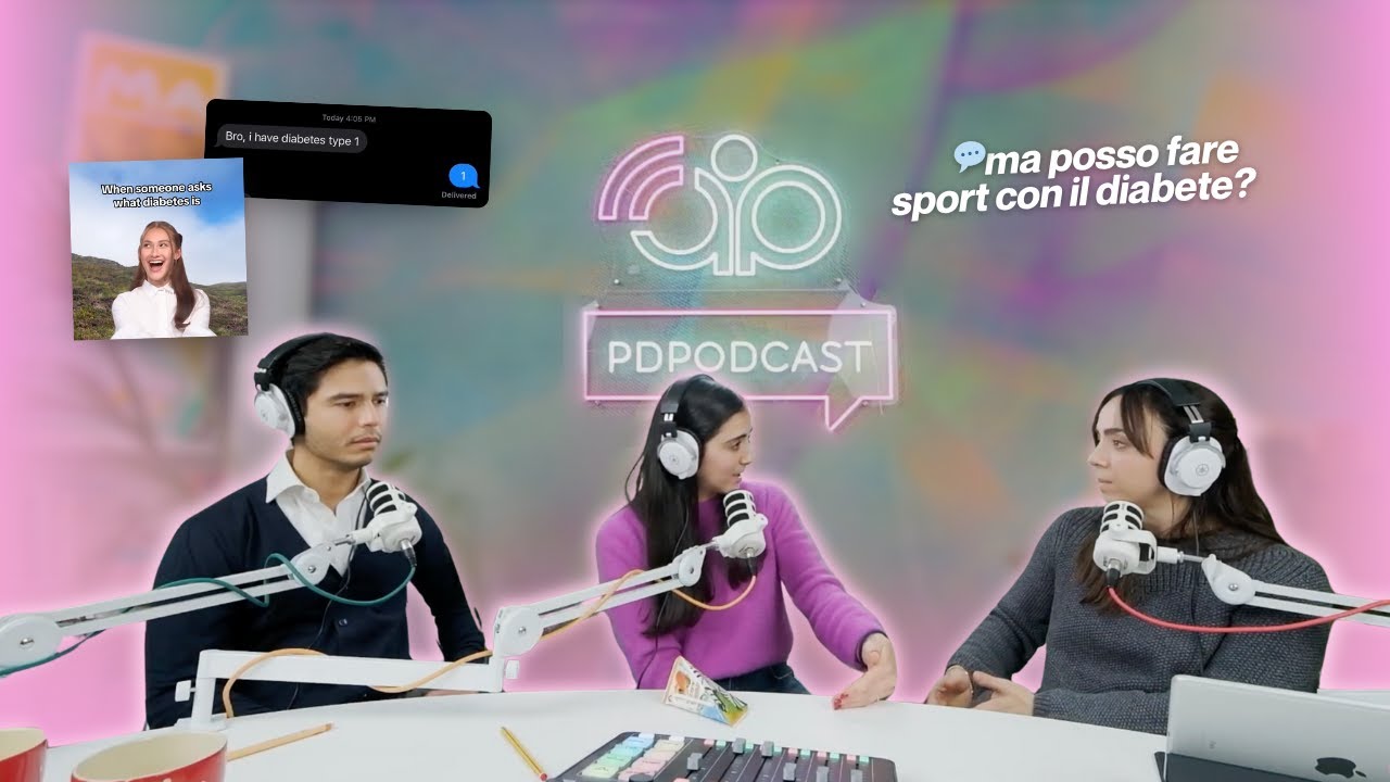 PDPODCAST LIVE S03E09 | Diabete: posso fare sport? con Laura Moreno e Giulio Frontino
