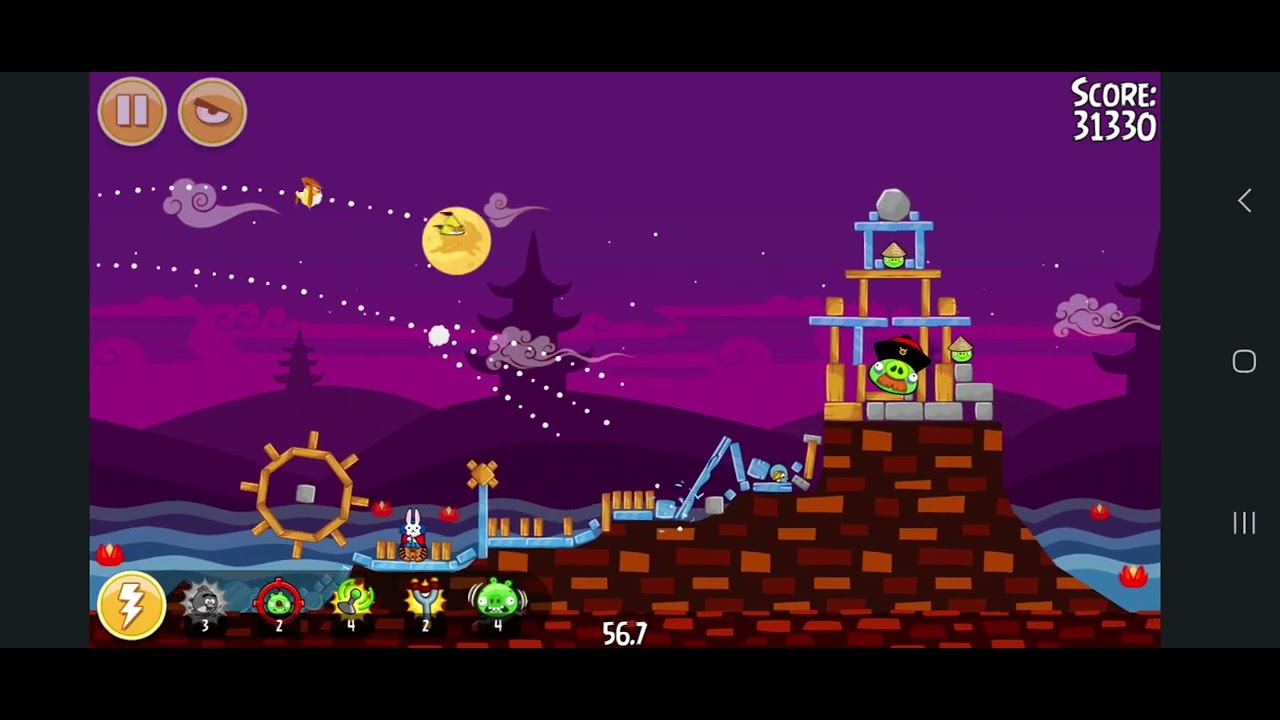 Second part of Angry Birds Seasons Unused Levels mod