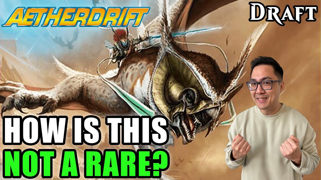 This Mythic Uncommon Doesn't Make Any Sense | Aetherdrift Draft | Early Access Event | MTG Arena