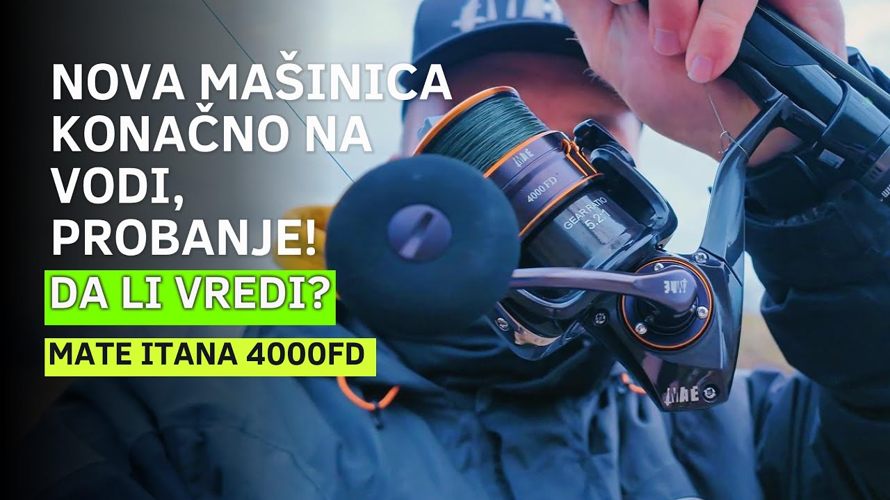 Nova mašinica konačno na vodi | MATE ITANA SALT SPIN 4000FD | Da li vredi uloženo?