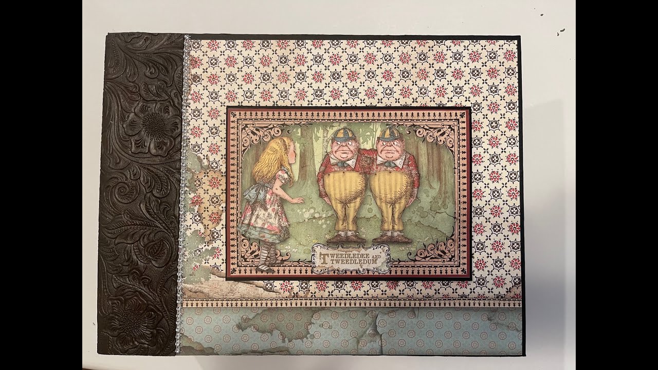 ALICE THROUGH THE LOOKING GLASS PART 3 LARGE ALBUM SHELLIE GEIGLE JS HOBBIES