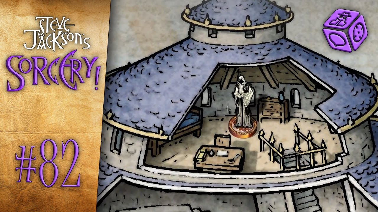 A chat with the Archmage - Let's Play Steve Jackson's Sorcery! #82