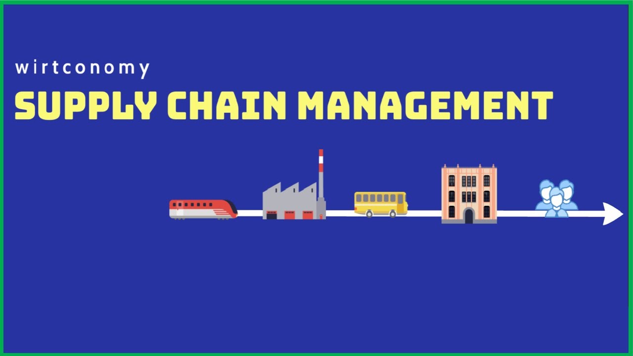 Supply Chain Management einfach erklärt | Ablauf und Strategien | wirtconomy
