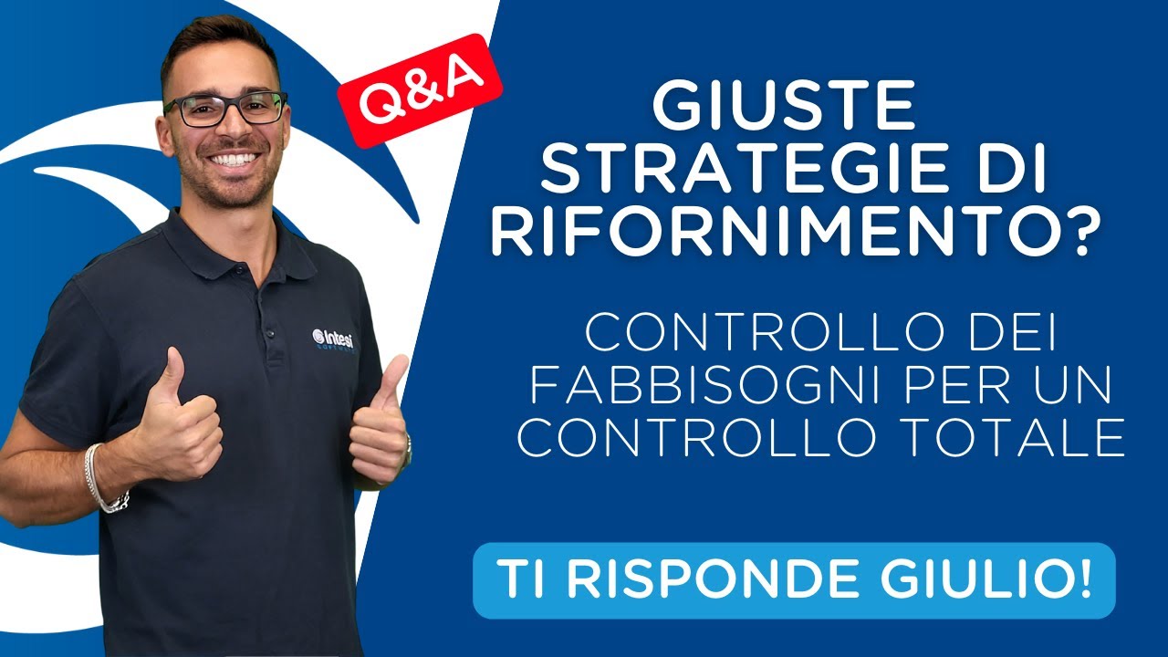 Video Pillola Factory ERP - ✅ giuste strategie di approvvigionamento con la GESTIONE DEI FABBISOGNI
