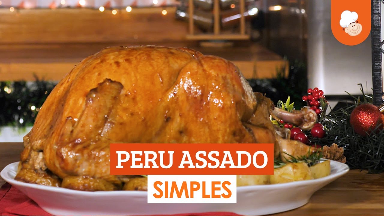 Peru assado simples &mdash; Receitas TudoGostoso