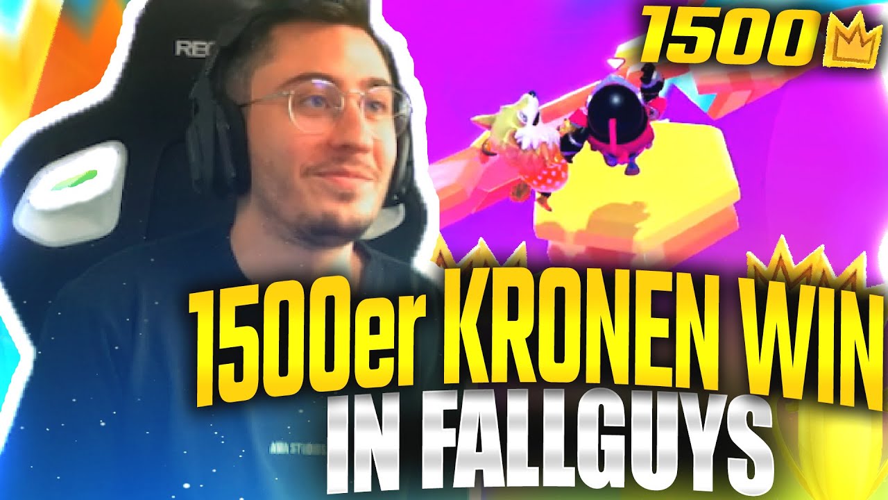 MEIN 1500er KRONEN WIN in FALLGUYS 😱👑Repaz