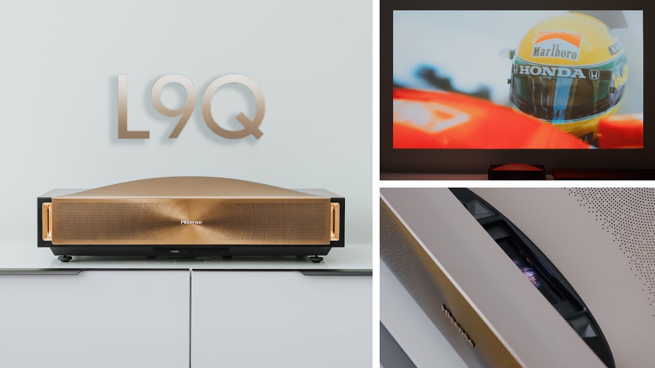 Hisense L9Q 4K Triple Laser TV with Devialet Speakers // The Luxury of Sound and Design!