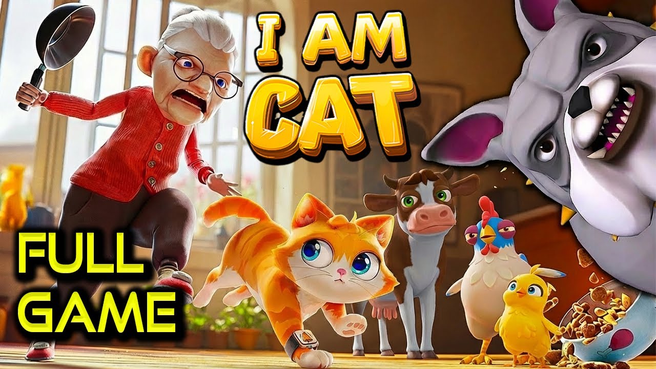 I Am Cat | All Locations | Full Game Walkthrough | No Commentary