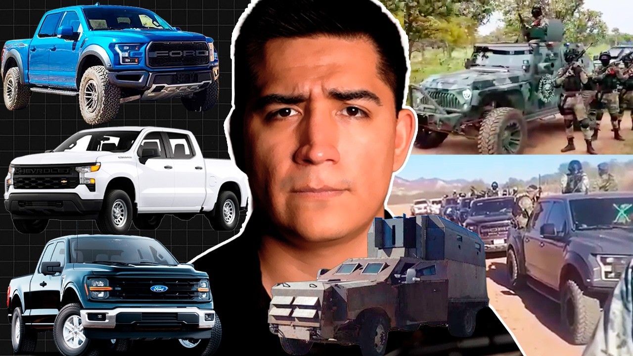 🇲🇽💀 &iquest;Qu&eacute; VEH&Iacute;CULOS Utilizan los C&Aacute;RTELES MEXICANOS? | An&aacute;lisis Completo