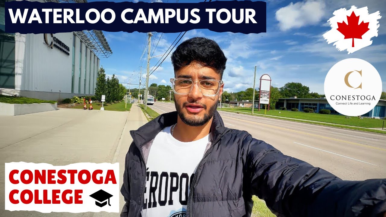Conestoga College Waterloo Campus Tour | Real Student Experience & Campus Highlights 🇨🇦