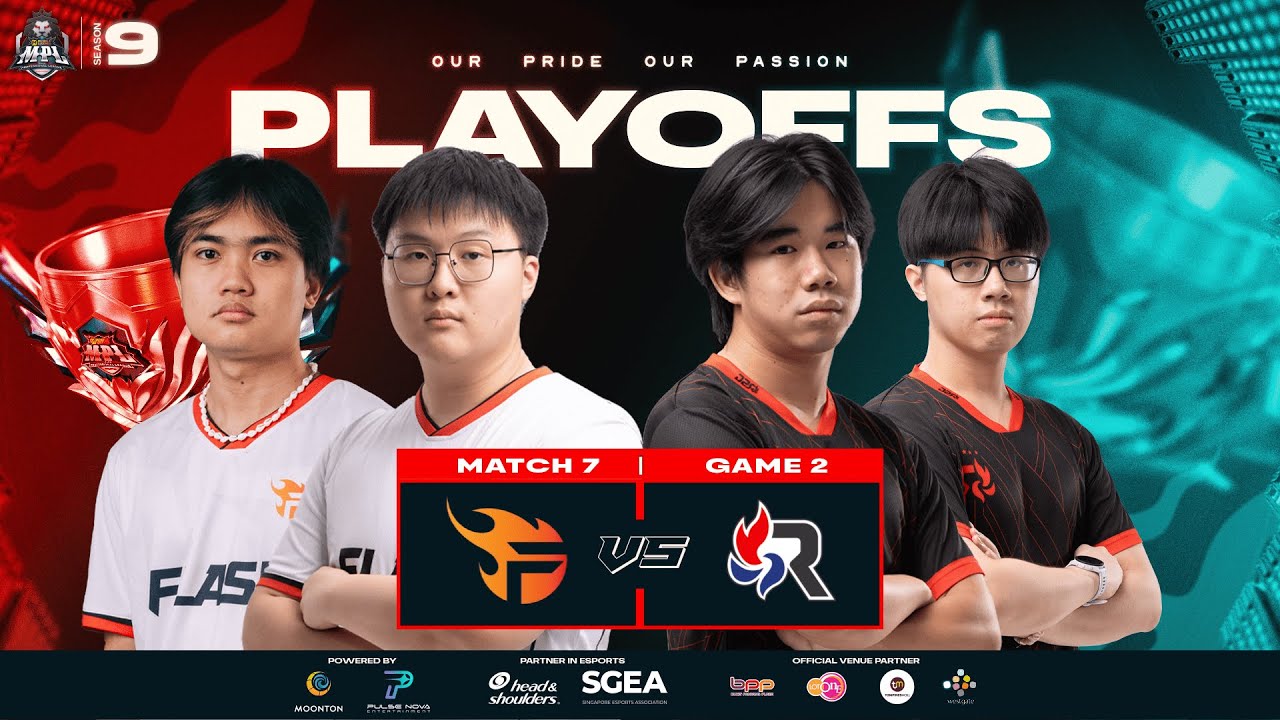 MPL SG  S9 PLAYOFFS - FLASH SG VS RSG SG - MATCH 7 GAME 2