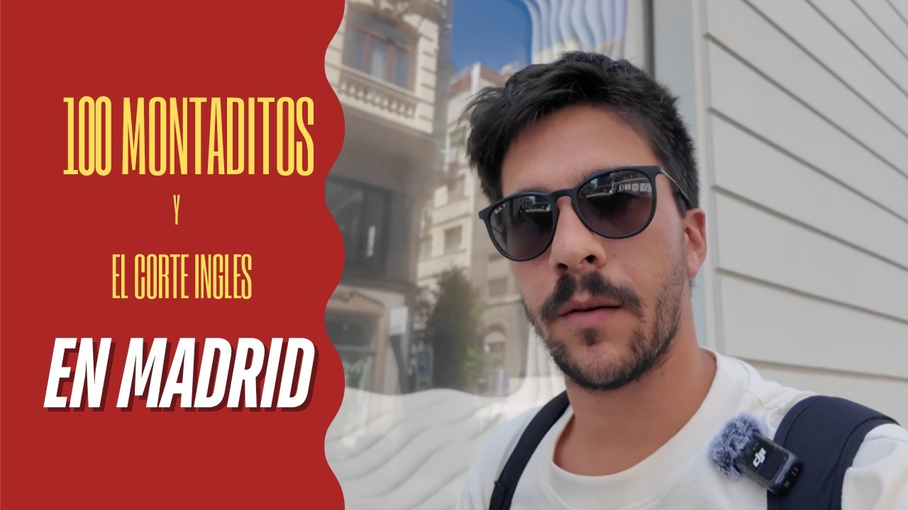 Dónde comer barato en Madrid 💶 | Probando 100 Montaditos y vlog por un shopping gigante