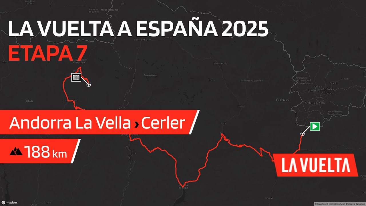 La Vuelta a España 2025 | Etapa 7: Andorra La Vella, Cerler