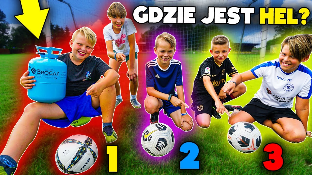 Zgadnij KT&Oacute;RA piłka jest z HELEM i WYGRAJ $$ 😎