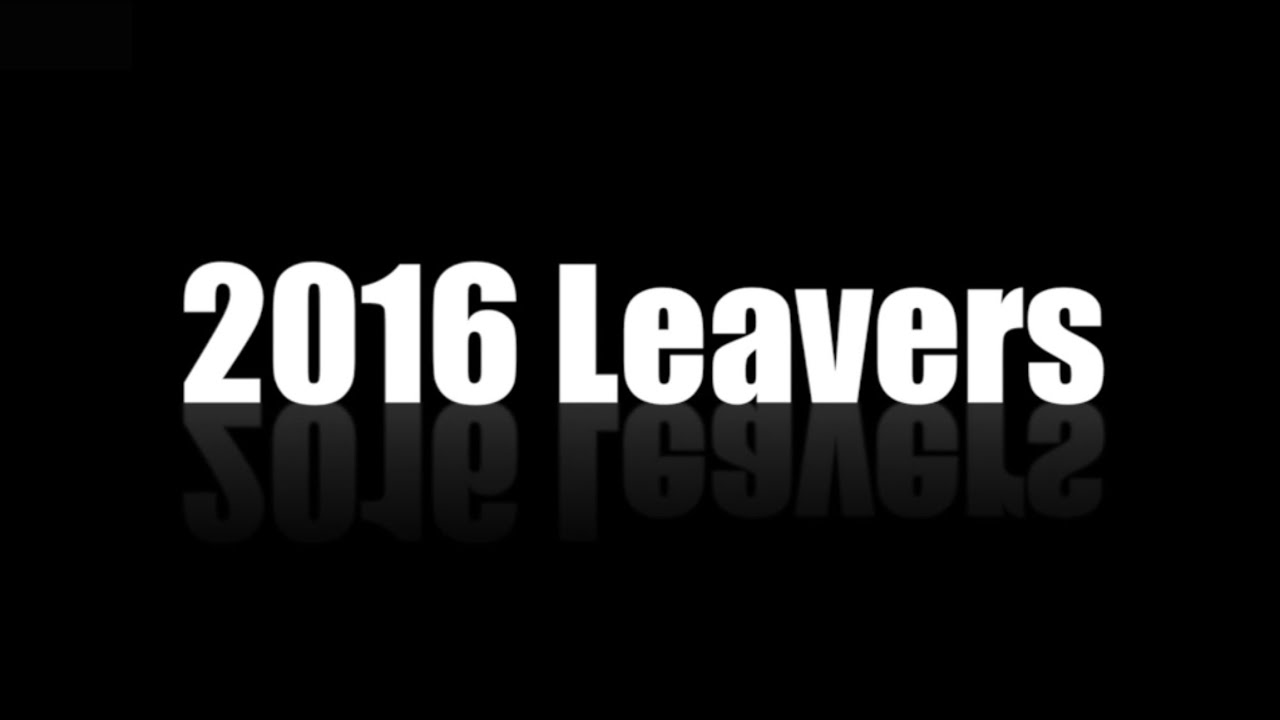 Tomlinscote Leavers Video 2016