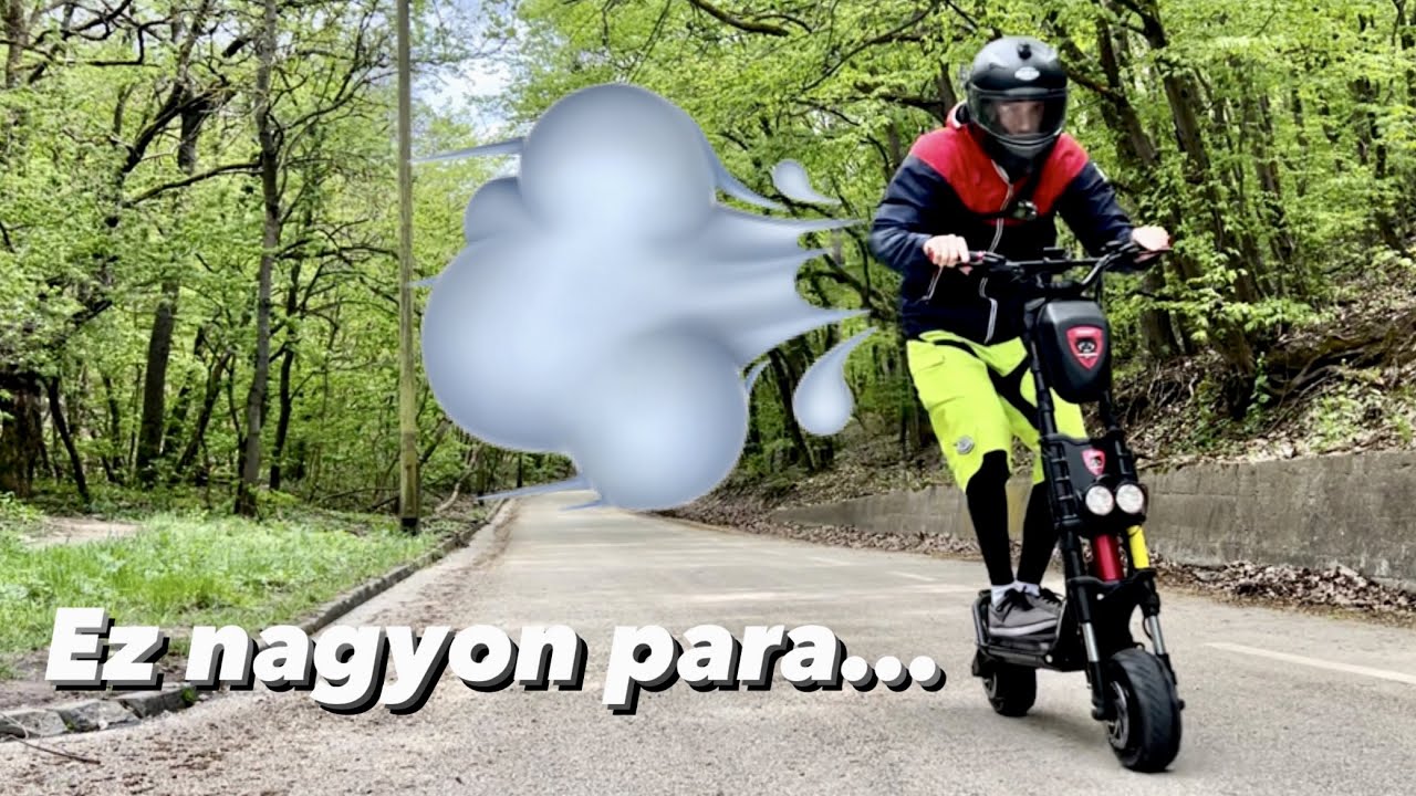 Elektromos Roller Teszt | Kaabo Wolf Warrior GT | Csak a bátraknak!