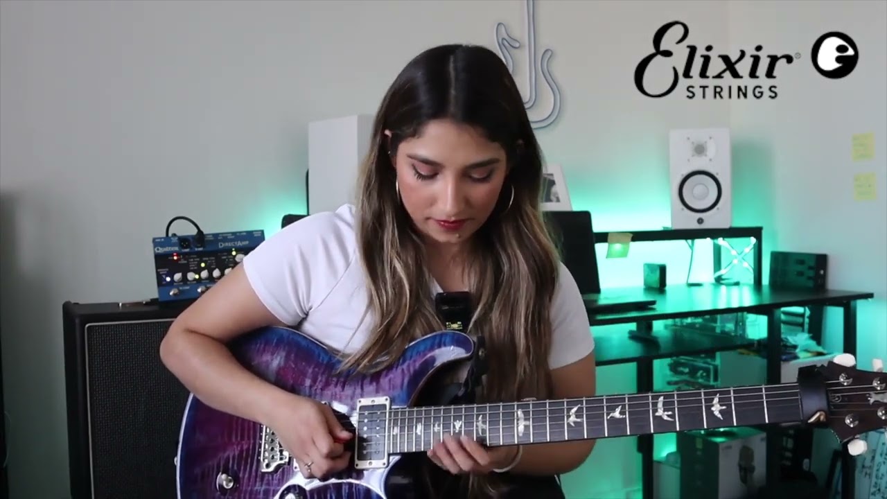 Jimena Fosado Guitar Lesson: Intervallic Lick| ELIXIR Strings