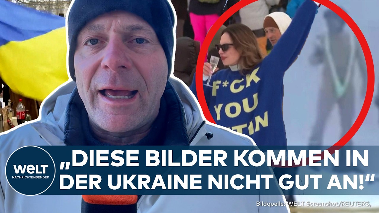 UKRAINE: Champagner-Party und Luxus in der Nähe von Lwiw trotz Krieg! 