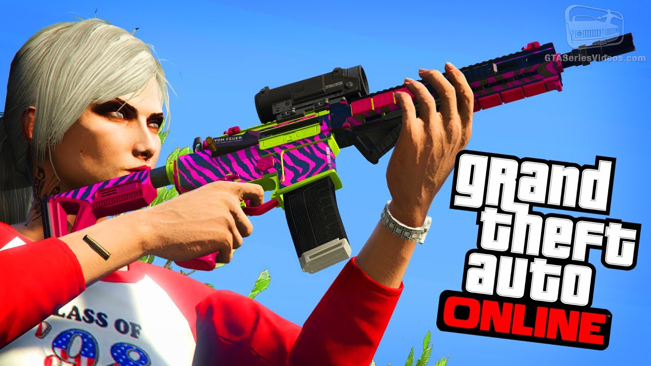 GTA Online Gunrunning - Mk II Weapons Customization & Upgrades