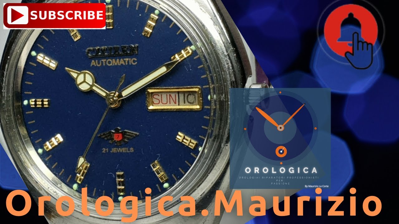 CITIZEN movimento Miyota 8200A REVISIONE    Full Service