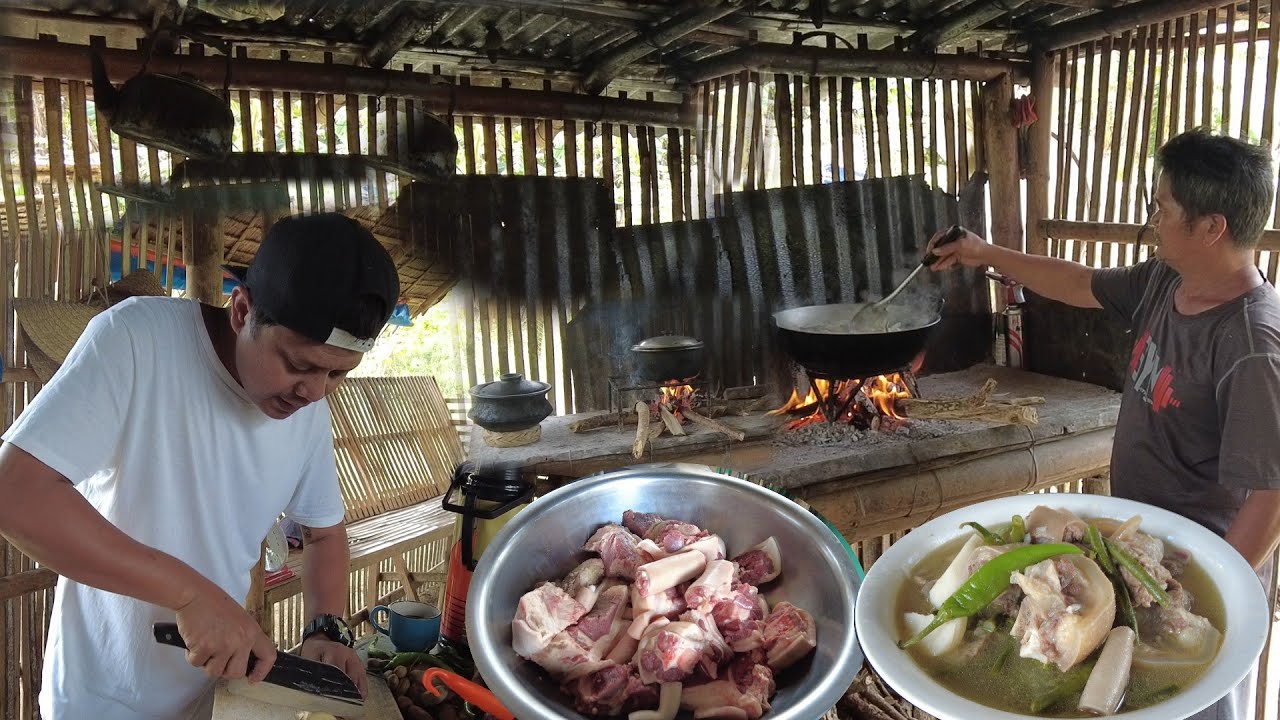 Sinampalukang buntot ng Baka | Cooking Oxtail soup with fresh tamarind ,Lutong Probinsya 