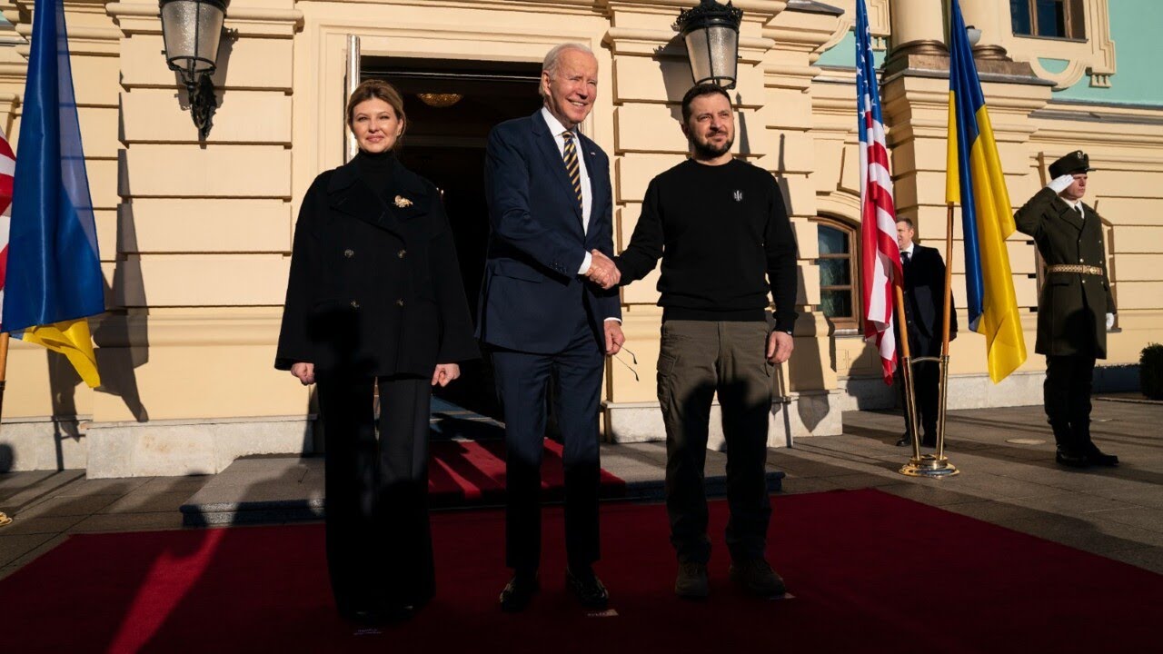 US President Joe Biden makes surprise visit to Ukraine