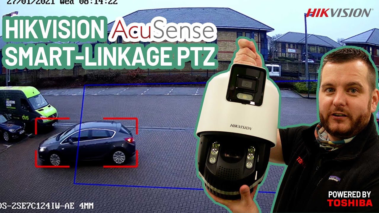 Hikvision Acusense SMART-LINKAGE PTZ + PANORAMIC Camera