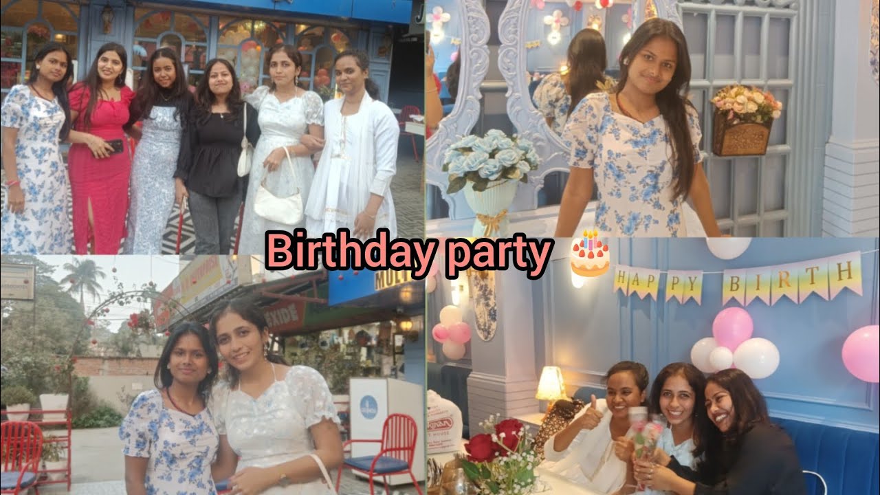 Friend ka birthday party mein maza aagaya 😁🙏