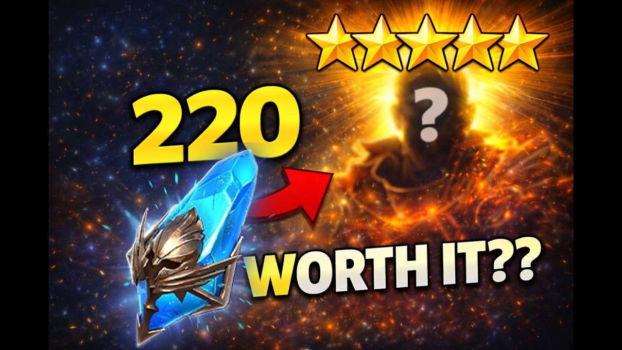 220 Ancient Shards… 4 Legendaries?!