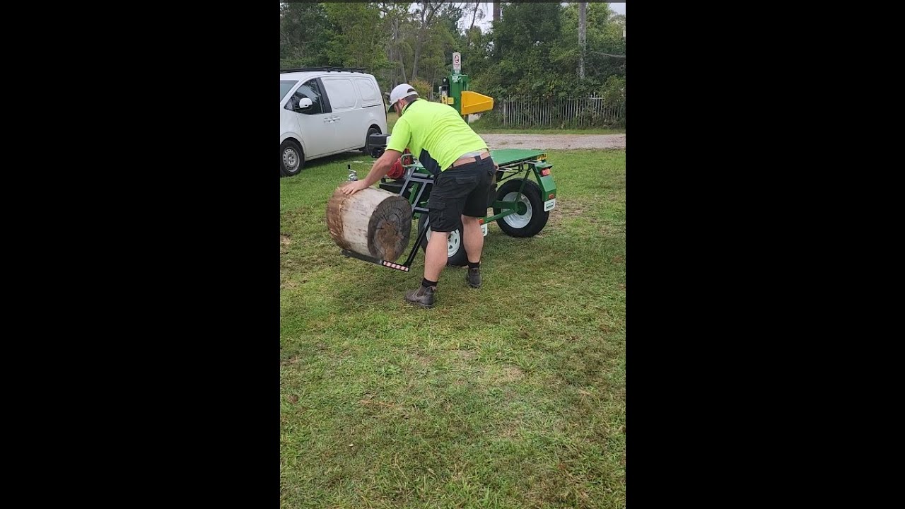 The SuperAxe WS3150/13 Log Splitter by Whitlands Engineering