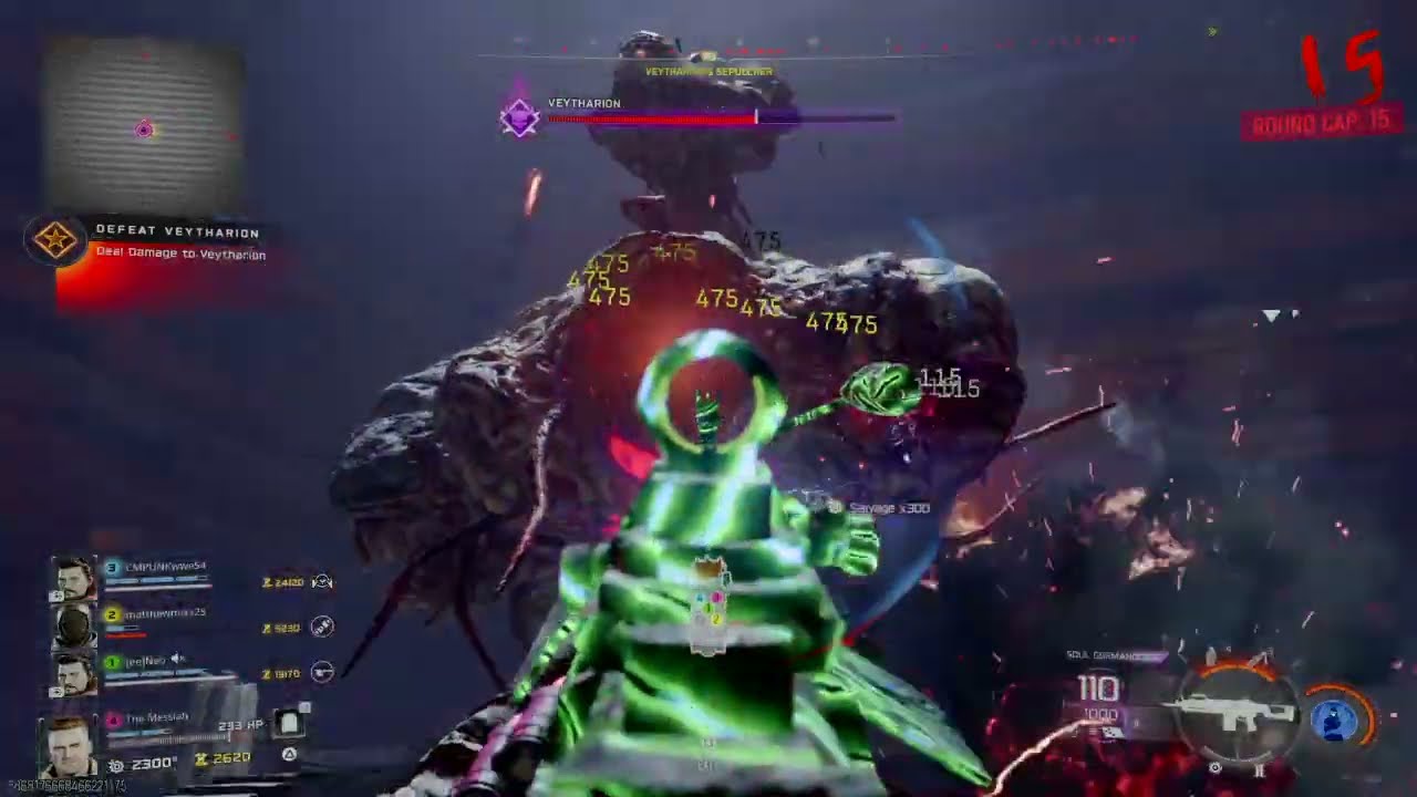 Bo7 Ashes of the Damned Easter Egg Boss Fight (PS4)