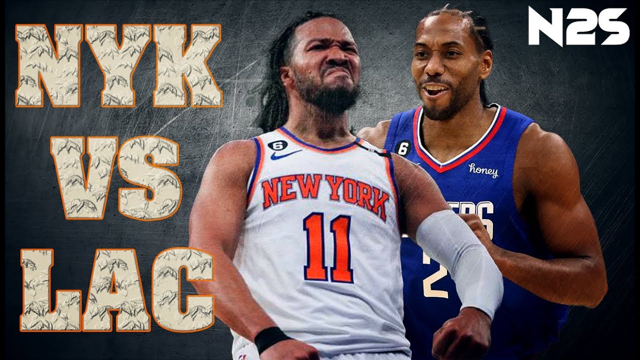 New York KNICKS vs Los Angeles CLIPPERS - NBA 2K24