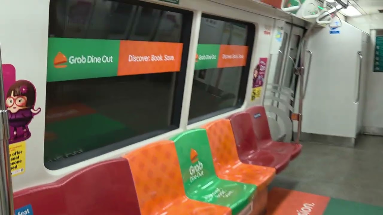 [SMRT] [Grab Dine Out Full Interior Ad] C151A 513/514 from NS28 Marina South Pier to NS23 Somerset