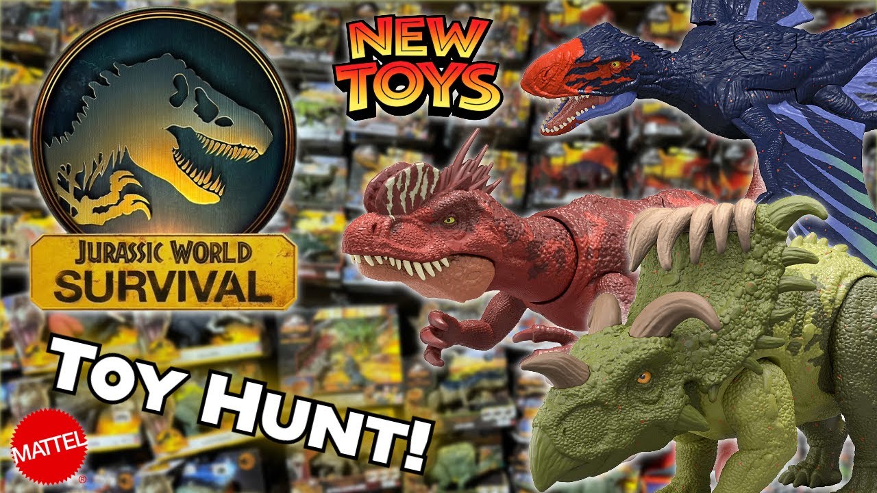 Нет, ни за что! Новые игрушки и многое другое из серии Jurassic World Survival! Охота за игрушкам...
