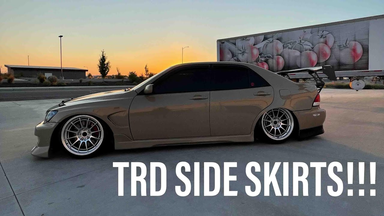 LEXUS IS300 TRD SIDE SKIRTS |LEXUS IS300 BUILD EP.13|