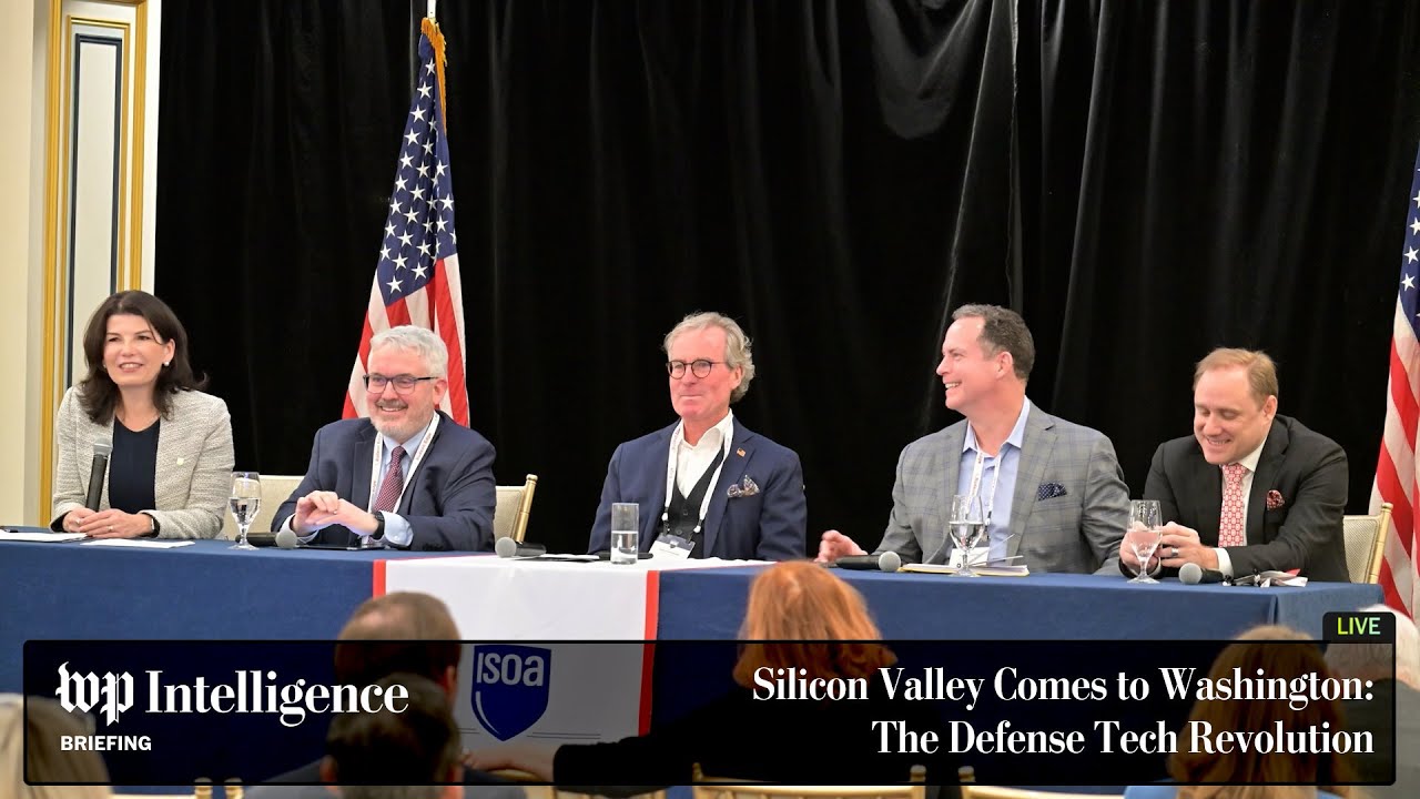 WP Intelligence Briefing |  Silicon Valley Comes to Washington: The Defense Tech Revolution