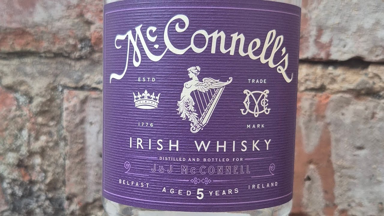 McConnell's Irish Whiskey Cognac Finish, 46% - Whisky Wednesday