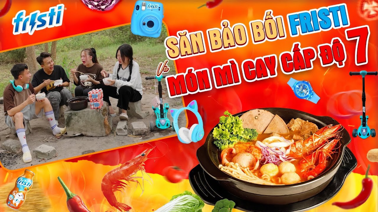 SĂN BẢO BỐI FRISTI V&Agrave; M&Oacute;N M&Igrave; CAY CẤP ĐỘ 7 | Hai Anh Em Phần 562 | Phim H&agrave;i Hước G&atilde;y Media
