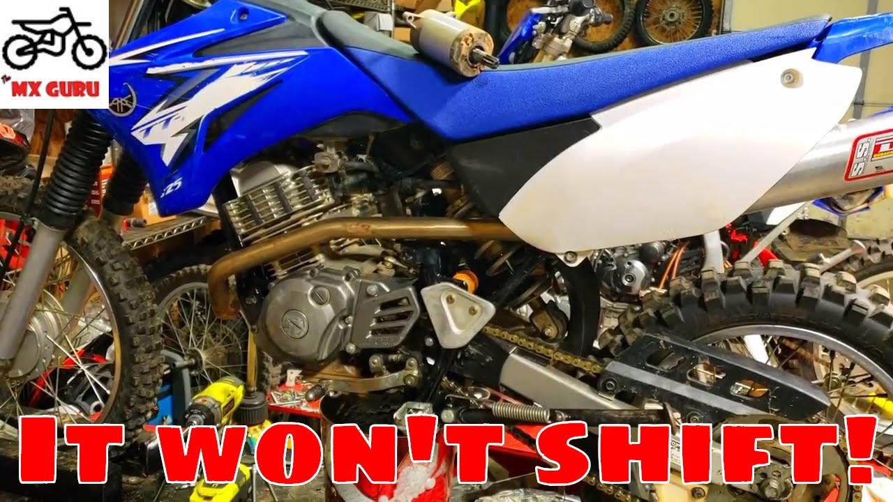 TTR125 не переключается вправо?! Диагностика проблемы с переключением передач! | ПРОСТОЕ УСТРАНЕН...
