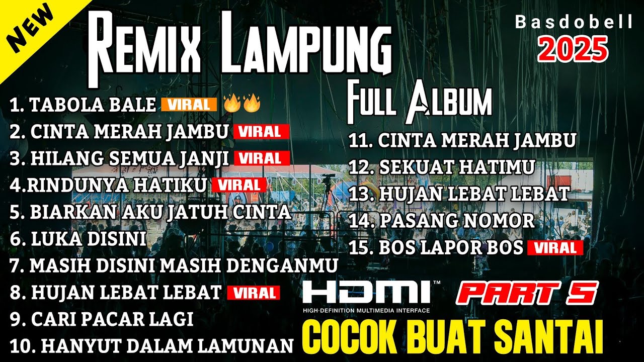 🔴FULL REMIX LAMPUNG‼️MELODY TIK TOK FULL ALBUM VIRAL TRENDING COCOK BUAT SANTAI MUSIC CANDU 2025