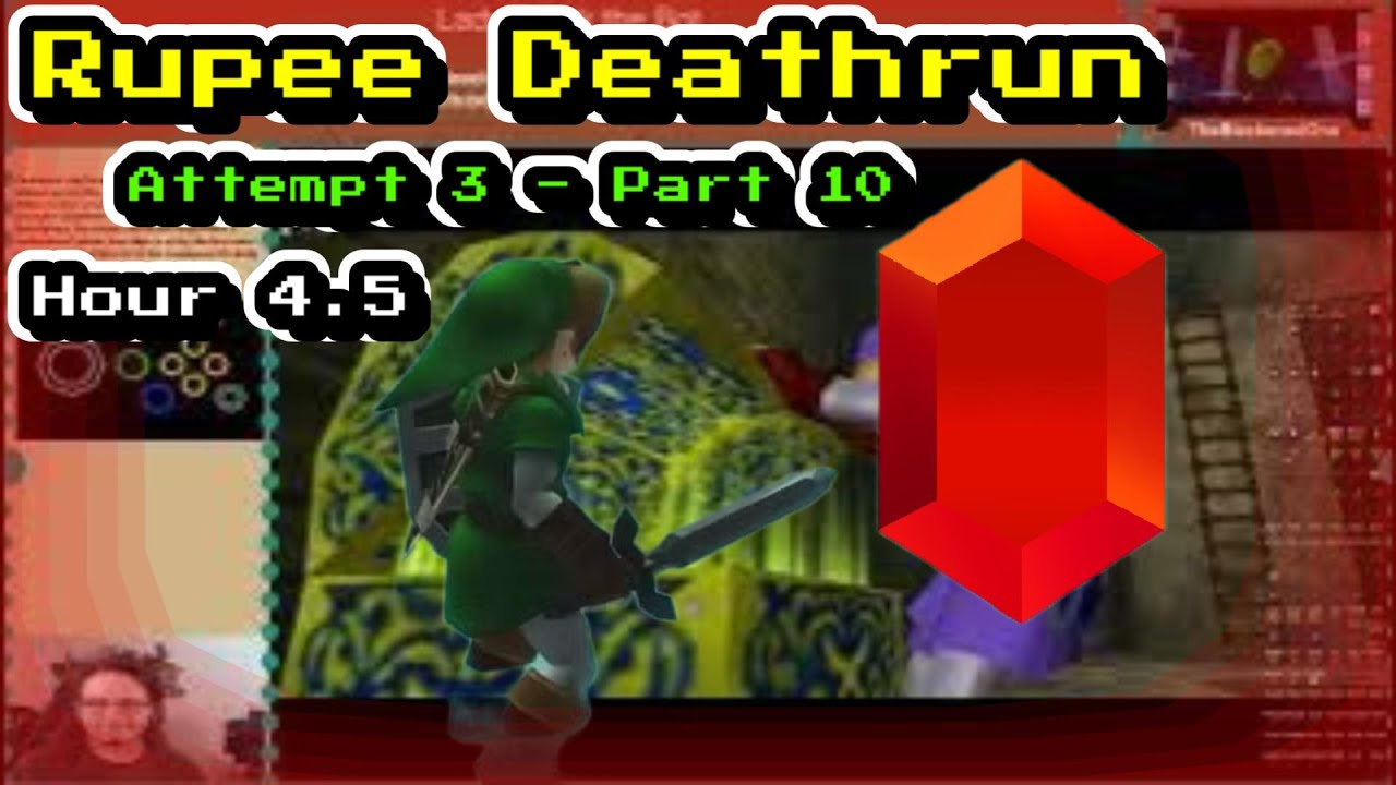 Regret Delete on Death | OoT Rupee Deathrun Tournament | Stream 2 (Hour 4.5)