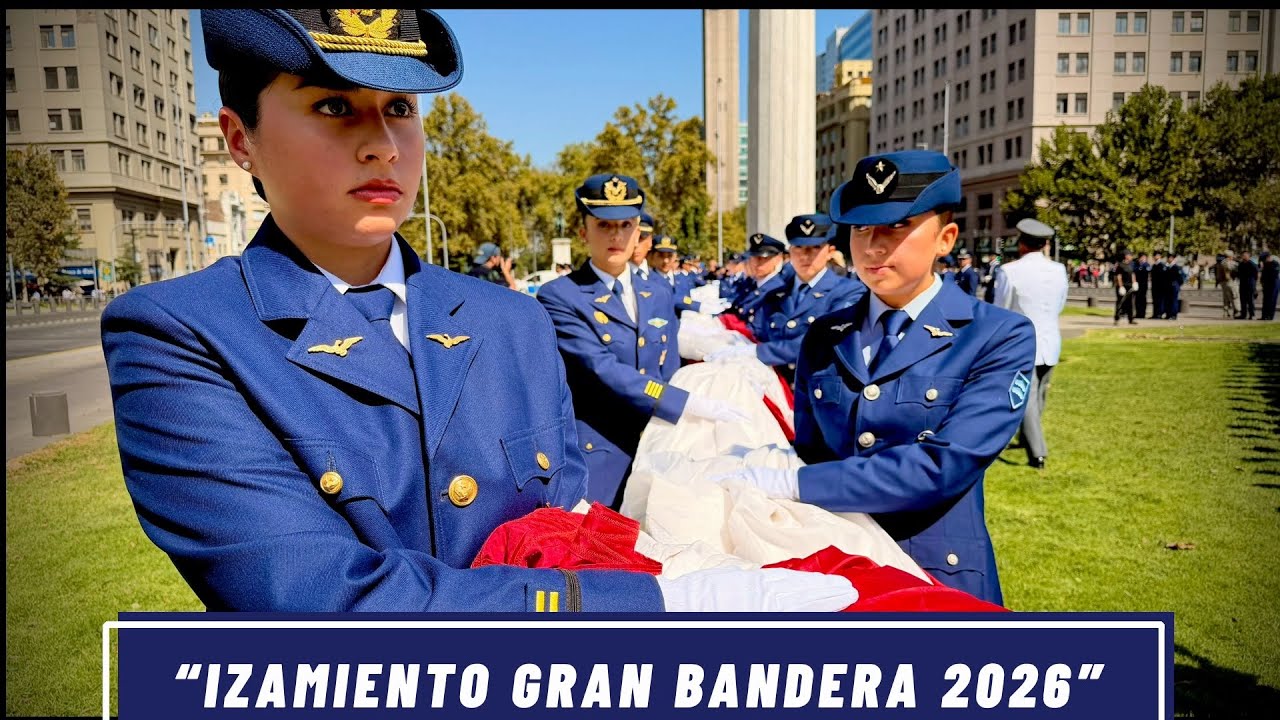 Escuela de Aviación - Izamiento 